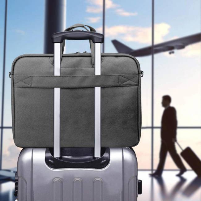 Сумка для ноутбука 15.6" Continent CC-108 GY — для бизнеса и офиса Сумка для ноутбука 15.6" Continent CC-108 GY — для бизнеса и офиса