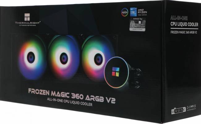 Система водяного охлаждения Thermalright F-MAGIC-360-BL-ARGB-V2 — для бизнеса и офиса