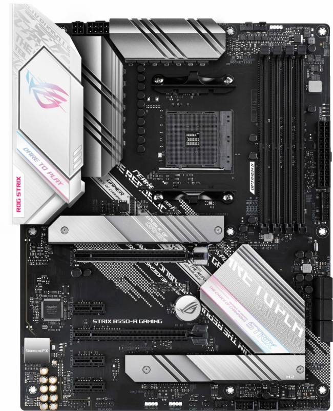 Материнская плата ASUS ROG STRIX B550-A GAMING — для бизнеса и офиса Материнская плата ASUS ROG STRIX B550-A GAMING — для бизнеса и офиса