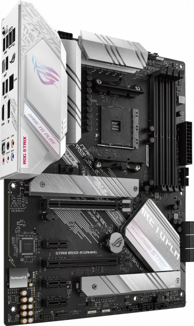 Материнская плата ASUS ROG STRIX B550-A GAMING — для бизнеса и офиса Материнская плата ASUS ROG STRIX B550-A GAMING — для бизнеса и офиса