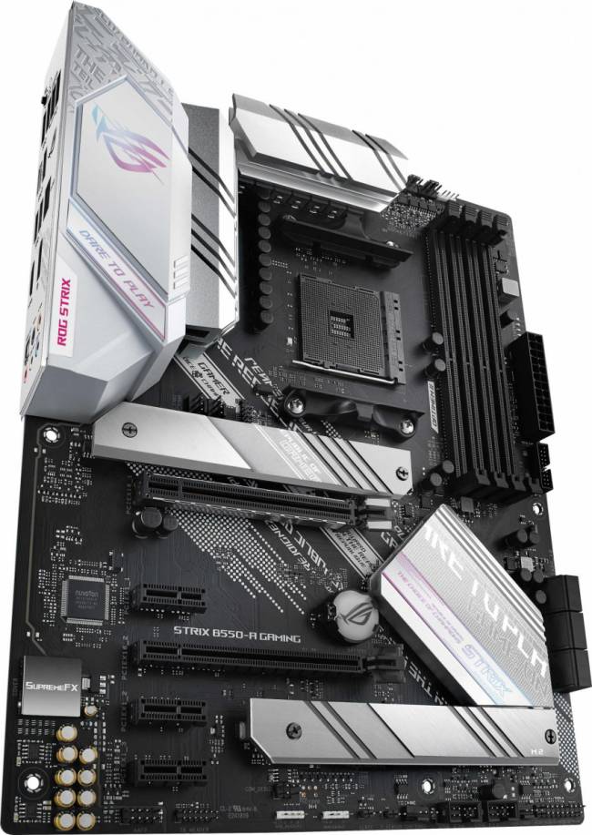 Материнская плата ASUS ROG STRIX B550-A GAMING — для бизнеса и офиса Материнская плата ASUS ROG STRIX B550-A GAMING — для бизнеса и офиса