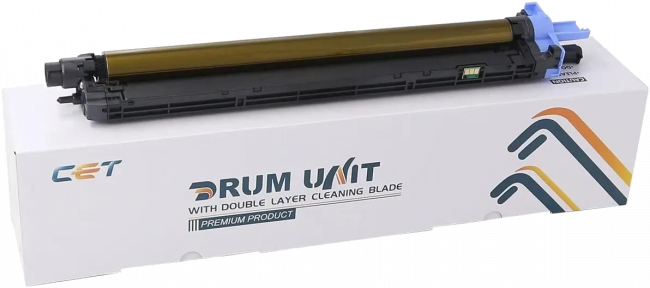 - Драм-юнит (c двухслойным ракелем) DR-313 CMY, CET7371P — для бизнеса и офиса