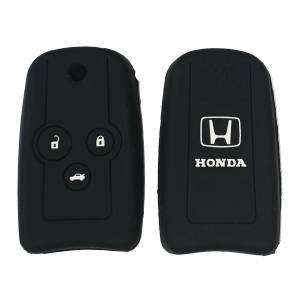 Чехол силиконовый выкидного ключа HONDA 3 кнопки (с лого)
