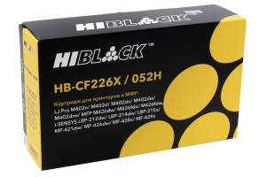 Картридж Hi-Black (HB-CF226X/CRG-052H) для HP LJ Pro M402/M426/LBP-212dw/214dw, 9,2K