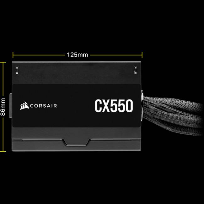 Блоки питания Corsair CX550 CP-9020277-EU — для бизнеса и офиса