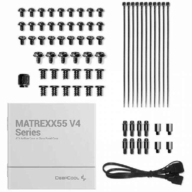 Корпус Deepcool R-MATREXX55-BKAGA4-G-4 — для бизнеса и офиса