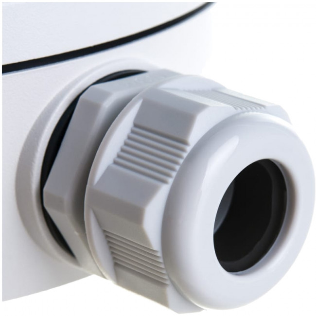 Монтажная коробка, белая, для купольных камер, алюминий, 164.8х137х53.4мм Hikvision DS-1280ZJ-DM22