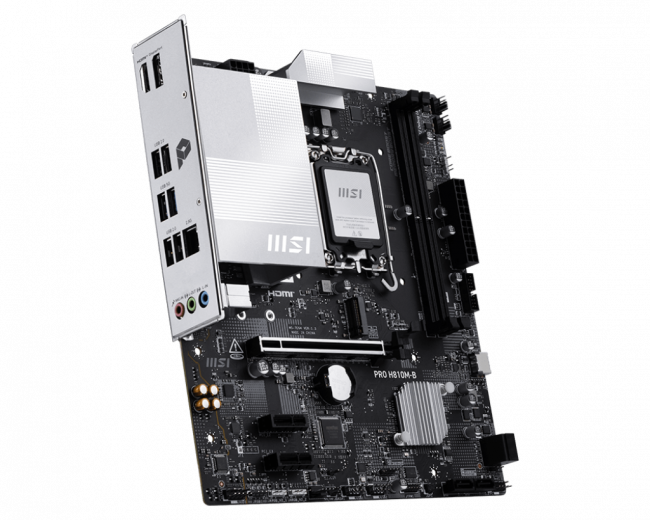 Материнская плата MSI PRO H810M-B — для бизнеса и офиса