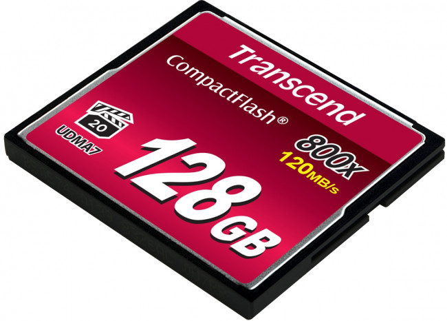 Карта памяти Transcend CompactFlash 800x — для бизнеса и офиса