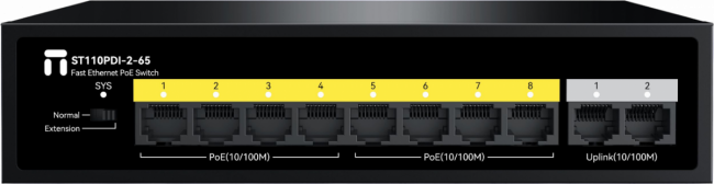 Коммутатор Netis ST110PDI-2-65 — для бизнеса и офиса Коммутатор Netis ST110PDI-2-65 — для бизнеса и офиса