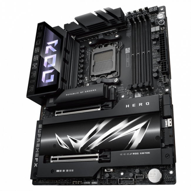 Материнская плата ASUS ROG CROSSHAIR X870E HERO (90MB1IE0-M0EAY0) — для бизнеса и офиса Материнская плата ASUS ROG CROSSHAIR X870E HERO (90MB1IE0-M0EAY0) — для бизнеса и офиса