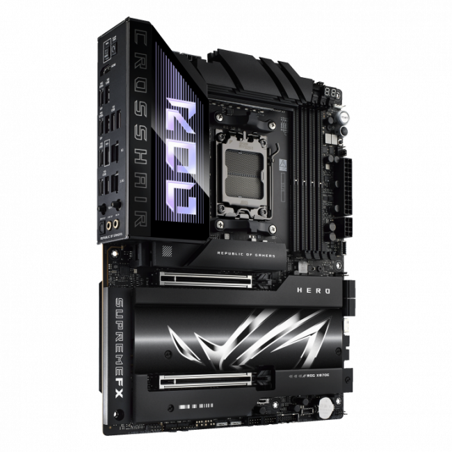 Материнская плата ASUS ROG CROSSHAIR X870E HERO (90MB1IE0-M0EAY0) — для бизнеса и офиса Материнская плата ASUS ROG CROSSHAIR X870E HERO (90MB1IE0-M0EAY0) — для бизнеса и офиса