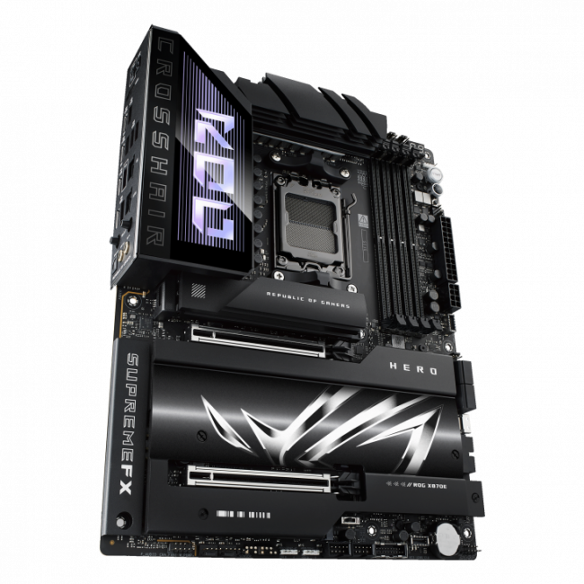 Материнская плата ASUS ROG CROSSHAIR X870E HERO (90MB1IE0-M0EAY0) — для бизнеса и офиса Материнская плата ASUS ROG CROSSHAIR X870E HERO (90MB1IE0-M0EAY0) — для бизнеса и офиса