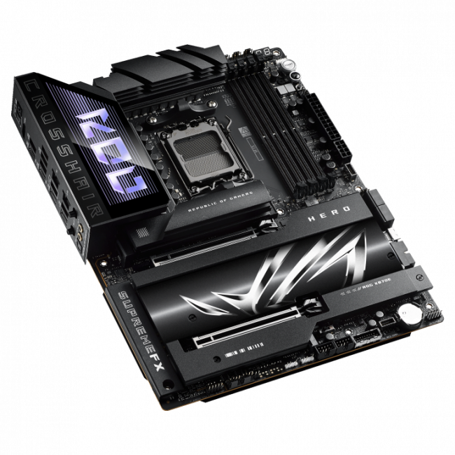 Материнская плата ASUS ROG CROSSHAIR X870E HERO (90MB1IE0-M0EAY0) — для бизнеса и офиса Материнская плата ASUS ROG CROSSHAIR X870E HERO (90MB1IE0-M0EAY0) — для бизнеса и офиса