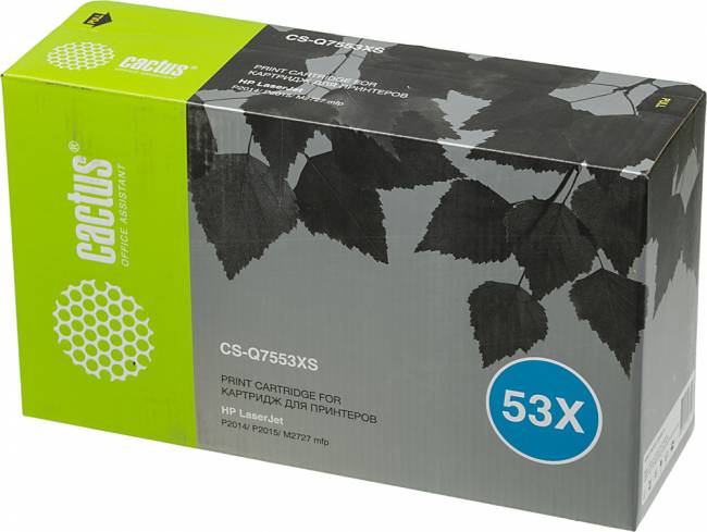 - Cactus CS-Q7553XS — для бизнеса и офиса