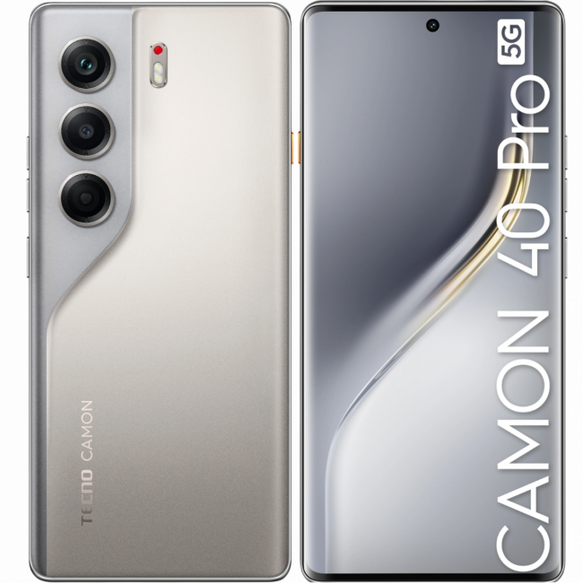 Смартфон TECNO CM7 256+8 SANDY TITANIUM — для бизнеса и офиса