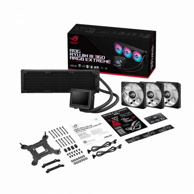 Жидкостная система охлаждения ASUS 90RC0131-M0EAY0 — для бизнеса и офиса