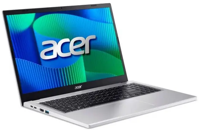 Ноутбук ACER Extensa 15 EX215-57-597H 15.6"(1920x1080 (матовый) IPS)/Intel Core i5 13420H(2.1Ghz)/32768Mb/1024PCISSDGb/noDVD/Int:Intel HD/Cam/BT/WiFi/50WHr/war 1y/1.8kg/Silver/NoOS ACER Extensa 15 EX215-57-597H 15.6" — для бизнеса и офиса
