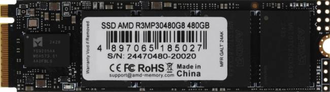 Накопитель SSD AMD R3MP30480G8 — для бизнеса и офиса