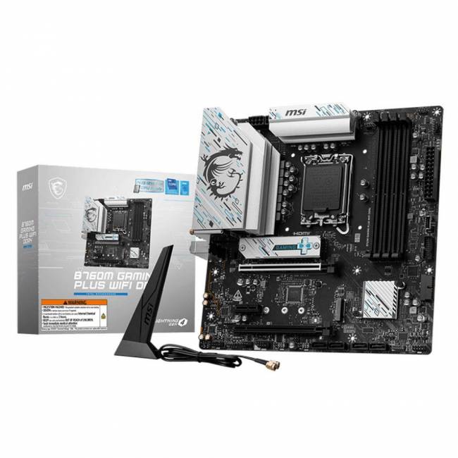 Материнская плата MSI B760M GAMING PLUS WIFI DDR4_ — для бизнеса и офиса