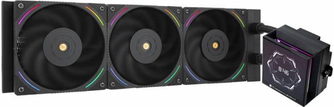 Система водяного охлаждения Thermalright H-VISION-360-BL-ARGB — для бизнеса и офиса