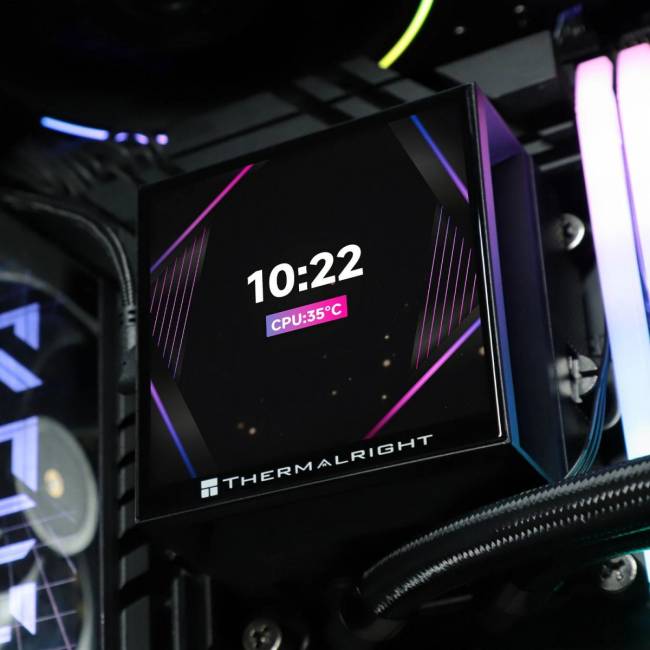 Система водяного охлаждения Thermalright H-VISION-360-BL-ARGB — для бизнеса и офиса