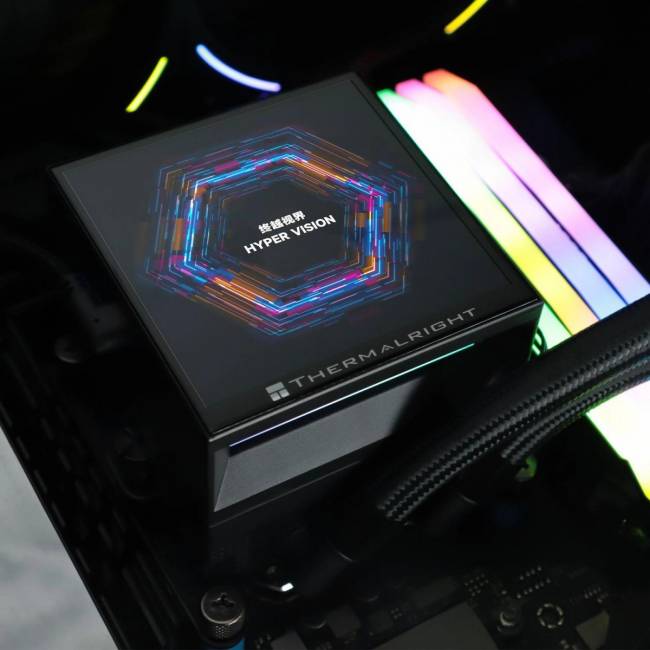 Система водяного охлаждения Thermalright H-VISION-360-BL-ARGB — для бизнеса и офиса