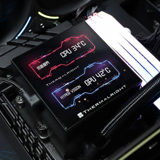 Система водяного охлаждения Thermalright H-VISION-360-BL-ARGB — для бизнеса и офиса
