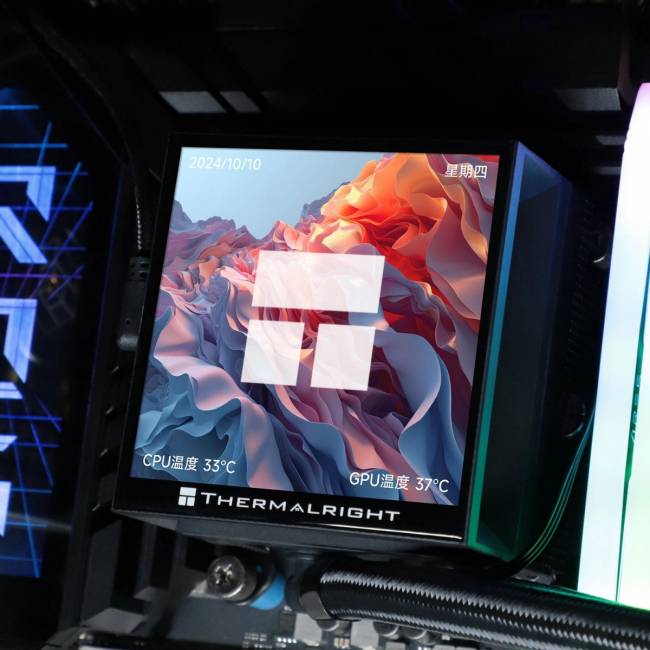 Система водяного охлаждения Thermalright H-VISION-360-BL-ARGB — для бизнеса и офиса