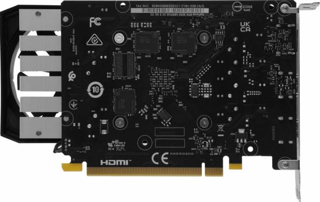 Видеокарта MSI RTX 3050 VENTUS 2X E 6G OC — для бизнеса и офиса Видеокарта MSI RTX 3050 VENTUS 2X E 6G OC — для бизнеса и офиса
