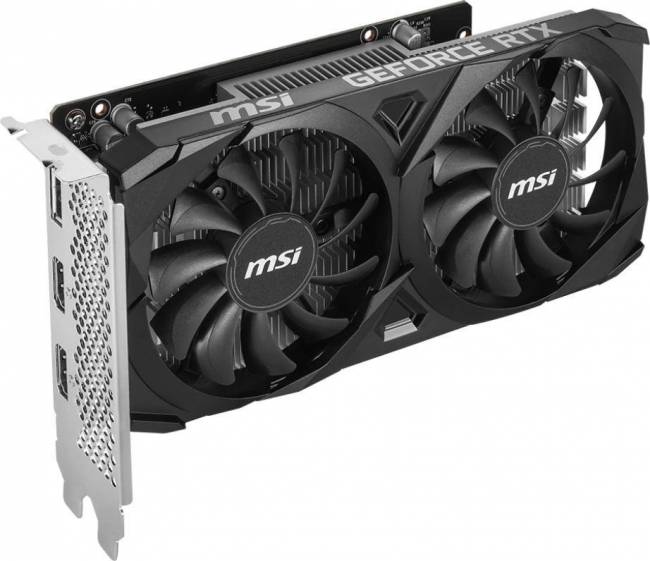 Видеокарта MSI RTX 3050 VENTUS 2X E 6G OC — для бизнеса и офиса Видеокарта MSI RTX 3050 VENTUS 2X E 6G OC — для бизнеса и офиса