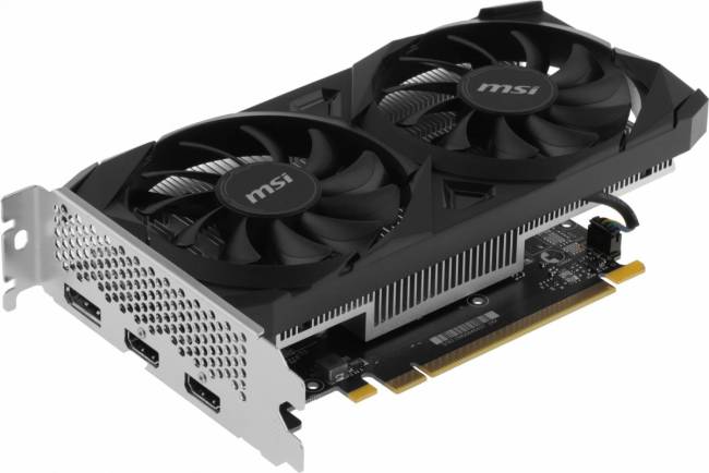 Видеокарта MSI RTX 3050 VENTUS 2X E 6G OC — для бизнеса и офиса Видеокарта MSI RTX 3050 VENTUS 2X E 6G OC — для бизнеса и офиса