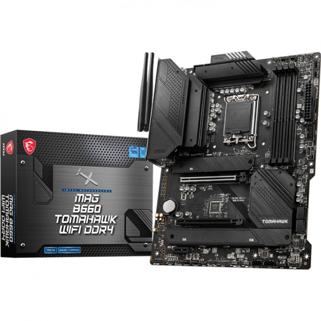 Материнская плата MSI MAG B660 TOMAHAWK WIFI DDR4 — для бизнеса и офиса