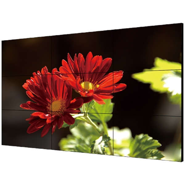 Тонкошовная ЖК панель 49", 1080P, 500 кд/м2, шов: 3.5 мм, входы: VGA/DVI/DP/HDMI, выходы: DP/HDMI, поддержка 4K Hikvision DS-D2049LU-Y