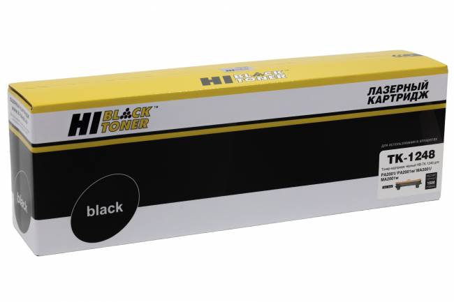 Тонер-картридж Hi-Black (HB-TK-1248) для Kyocera PA2001/PA2001W/MA2001/MA2001W, 1,5K — для бизнеса и офиса