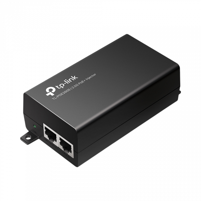 Omada Инжектор PoE+ 2.5 Гбит/с TP-Link POE260S — для бизнеса и офиса Omada Инжектор PoE+ 2.5 Гбит/с TP-Link POE260S — для бизнеса и офиса