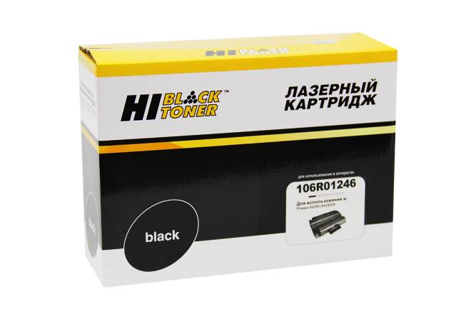 Картридж Hi-Black (HB-106R01246) для Xerox Phaser 3428D/3428DN, 8K — для бизнеса и офиса