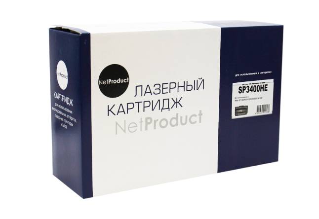 Картридж NetProduct (N-SP3400HE) для Ricoh Aficio SP 3400N/3410DN/3400SF/3410SF, 5K — для бизнеса и офиса