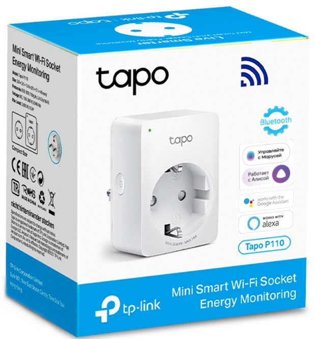 Умная розетка TP-Link Mini Wi-Fi smart plug Умная розетка TP-Link Mini Wi-Fi smart plug