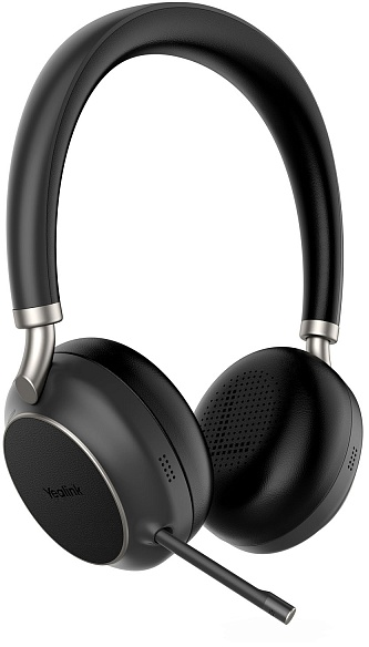 Гарнитура беспроводная Yealink BH76 with Charging Stand UC Black USB-A — для бизнеса и офиса
