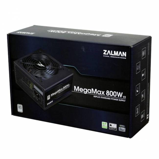 Блок питания Zalman ZM800-TXII — для бизнеса и офиса
