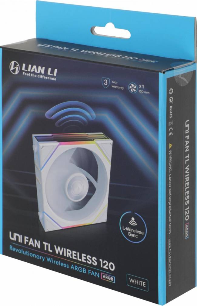 Вентилятор для корпуса Lian-Li G99.12TL1W1W.R0 — для бизнеса и офиса