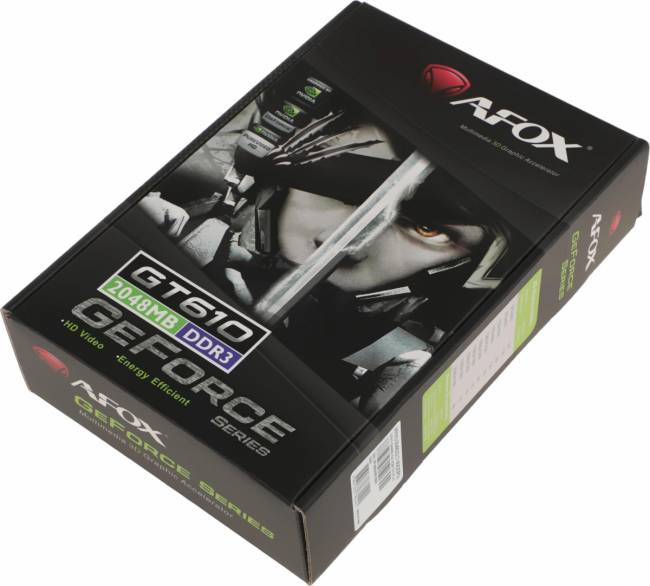 Видеокарта AFOX CORPORATION AF610-2048D3L7-V6 — для бизнеса и офиса