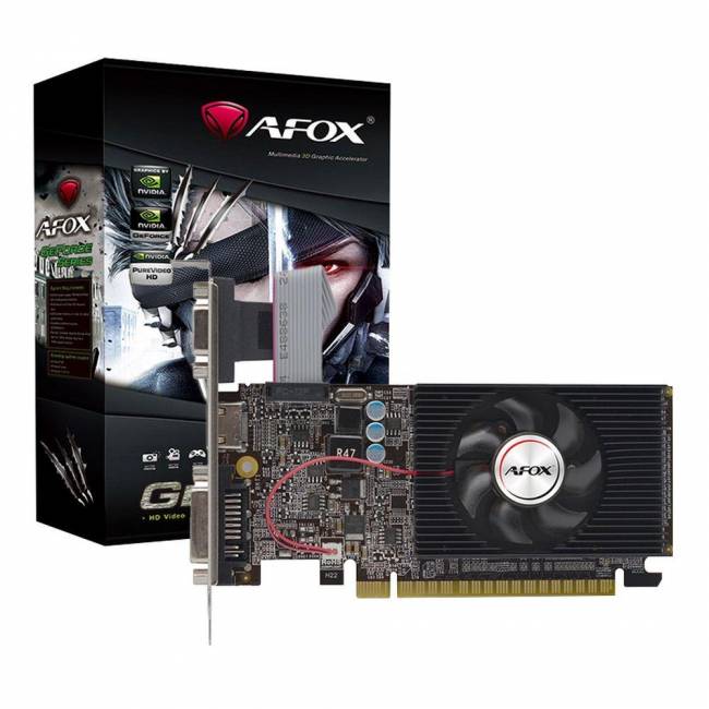 Видеокарта AFOX CORPORATION AF610-2048D3L7-V6 — для бизнеса и офиса