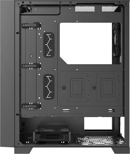 Корпус Montech AIR 1000 LITE BLACK — для бизнеса и офиса Корпус Montech AIR 1000 LITE BLACK — для бизнеса и офиса