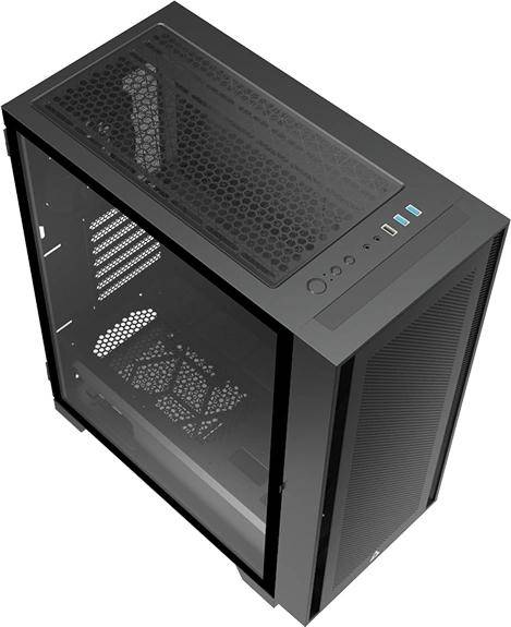 Корпус Montech AIR 1000 LITE BLACK — для бизнеса и офиса Корпус Montech AIR 1000 LITE BLACK — для бизнеса и офиса
