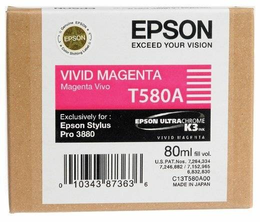 Картридж Epson C13T580A00 — для бизнеса и офиса Картридж Epson C13T580A00 — для бизнеса и офиса