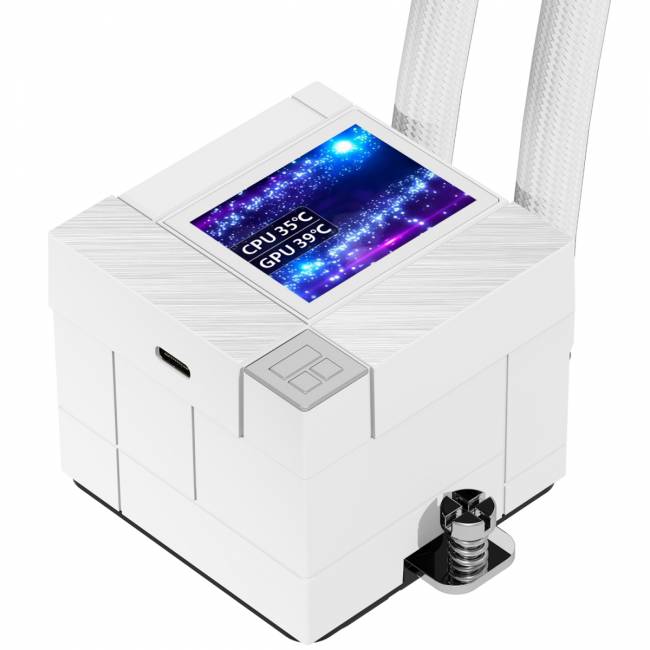 Система жидкостного охлаждения Thermalright Core Matrix 360 Vision White — для бизнеса и офиса Система жидкостного охлаждения Thermalright Core Matrix 360 Vision White — для бизнеса и офиса