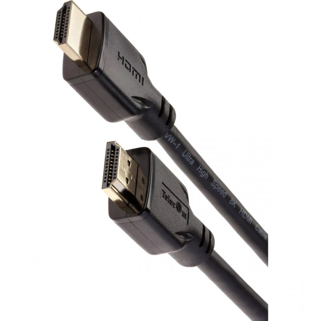 Кабель HDMI 19M/M,ver. 2.1, 8K@60 Hz 1m Telecom <TCG255-1M> Кабель Telecom HDMI (m)/HDMI (m) - 1 м (TCG255-1M)