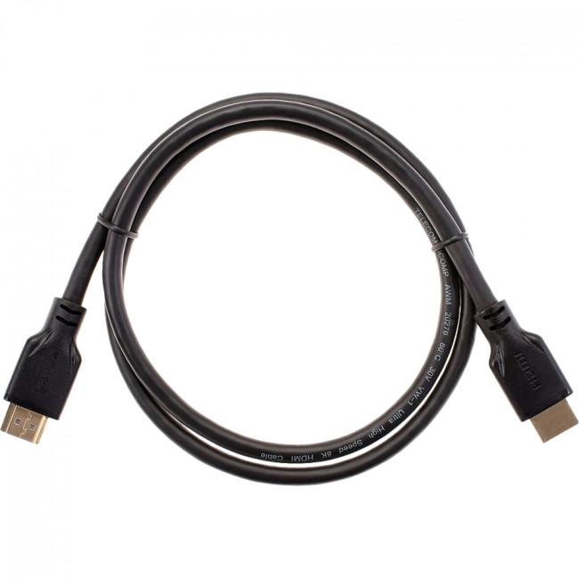 Кабель HDMI 19M/M,ver. 2.1, 8K@60 Hz 1m Telecom <TCG255-1M> Кабель Telecom HDMI (m)/HDMI (m) - 1 м (TCG255-1M)